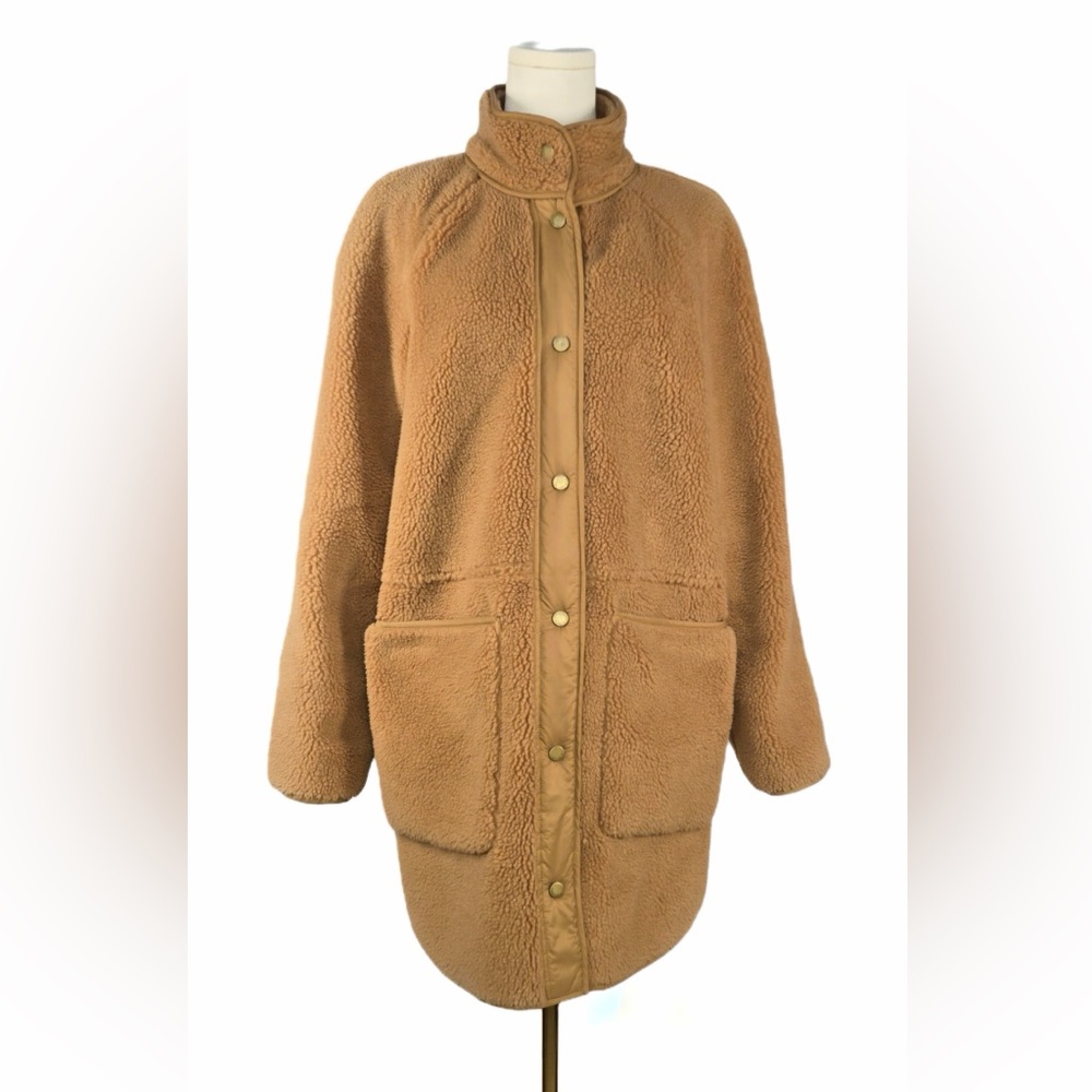 Veronica Beard Camel Teddy Jacket Size Small